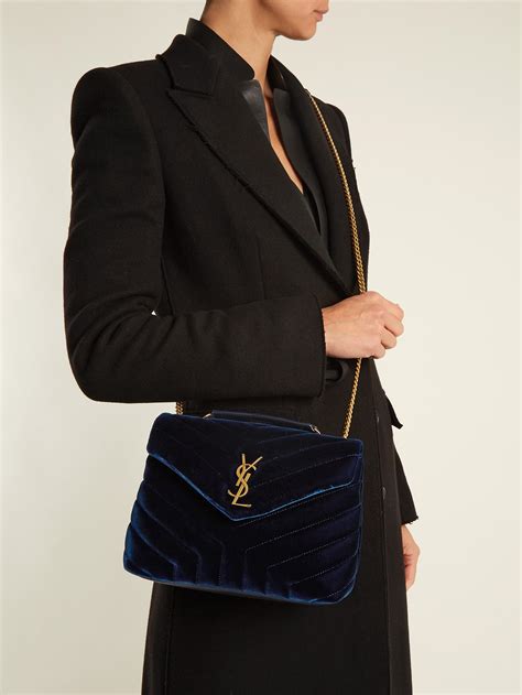 ysl loulou bag velvet|yves saint laurent loulou bag.